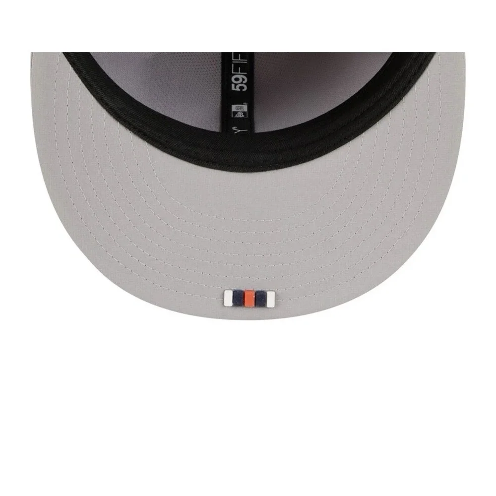 Cincinnati Bengals New Era 2025 NFL Sideline 59FIFTY‎ Fitted Hat Cap Gray 7 1/8